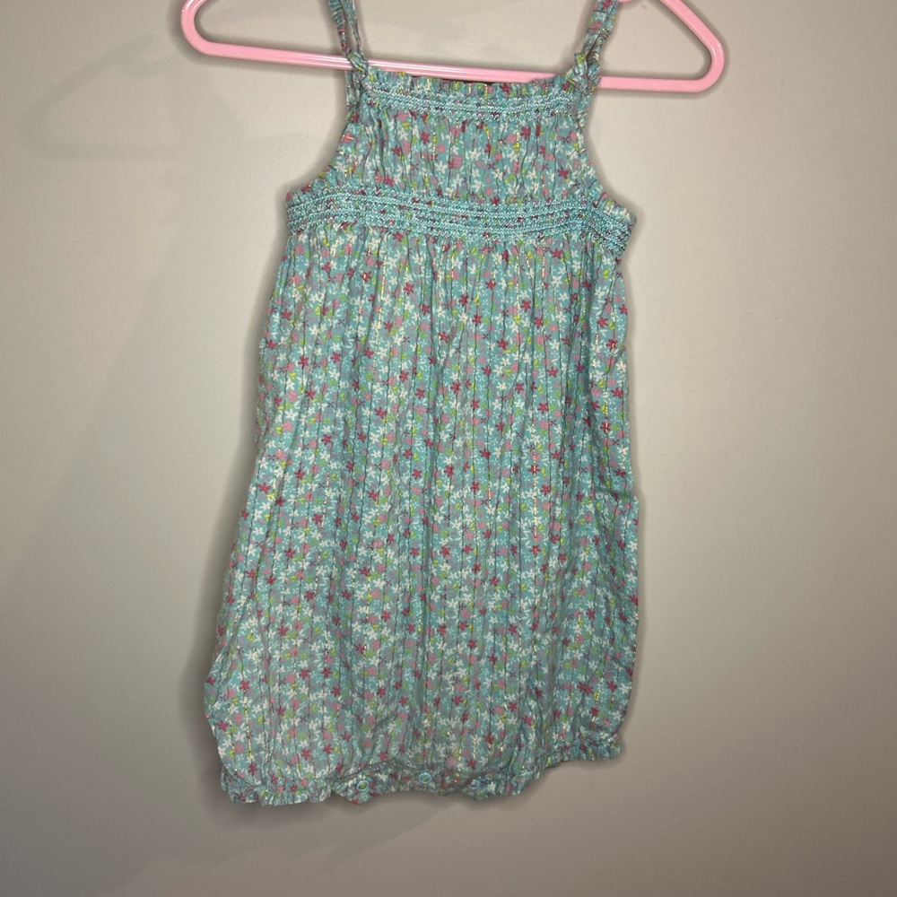 H&M Kids Floral Camisole - Blue and Pink